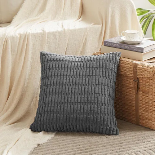 Vista 11 de Fancy Homi - Fundas decorativas para cojines, 18 x 18 pulgadas, para sala, sofá o cama, decoración rural, estilo bohemio, funda de cojín cuadrada