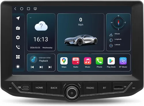 Vista 10 de Radio estéreo de coche de 9 pulgadas para Jeep Wrangler JK 2011-2017, pantalla táctil IPS QLED 1280x720P, Android 14 Octa-Core 4GB+64GB, CarPlay