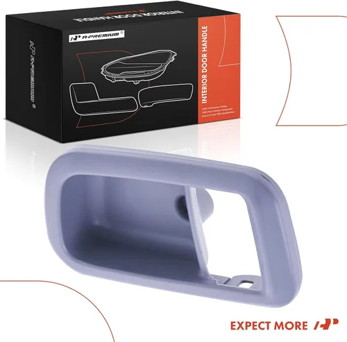 Vista 8 de A-Premium Manija de puerta interior trasera izquierda del lado del conductor compatible con Toyota Tundra 2000-2003, Tundra 2004-2006 Extended Cab