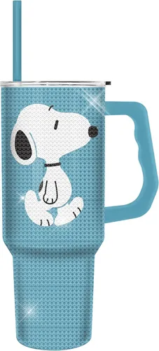 Vista 9 de Silver Buffalo Five Nights at Freddy's, vaso de acero inoxidable, 40 onzas Cinco noches en la entrega especial de Freddy
