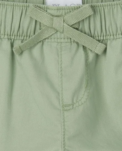 Vista 2 de The Children's Place Pantalones cortos de sarga para niñas solteras