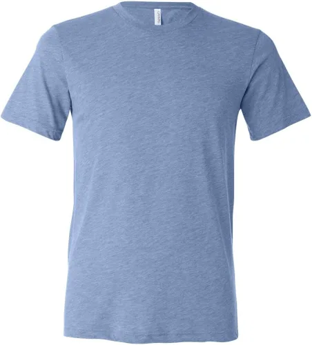 Vista 24 de Bella Canvas 3413c para hombre (1) Triblend verde + (1) Triblend rojo