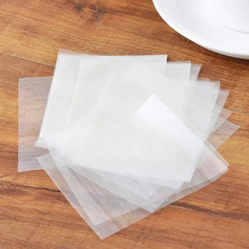 Vista 4 de 1000 hojas de papel de arroz glutinoso comestible de papel de arroz glutinoso 3.15 x 2.36 pulgadas película comestible para turrón