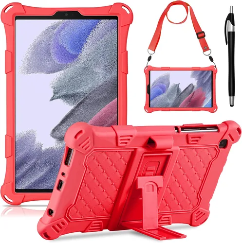 Vista 8 de DETUOSI Funda para Samsung Galaxy Tab A7 Lite 8.7" 2021, color negro
