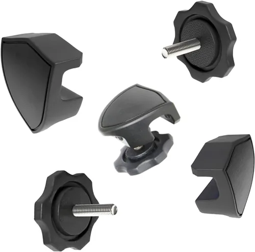 Vista 8 de Clips de repuesto para visera de fútbol para casco de fútbol, ajuste universal (1 par)