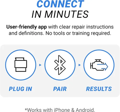 Vista 8 de BlueDriver Pro Next Gen OBD2 Escáner – Sin suscripción, lector de código de coche Bluetooth para iPhone y Android – Diagnostica más de 8000