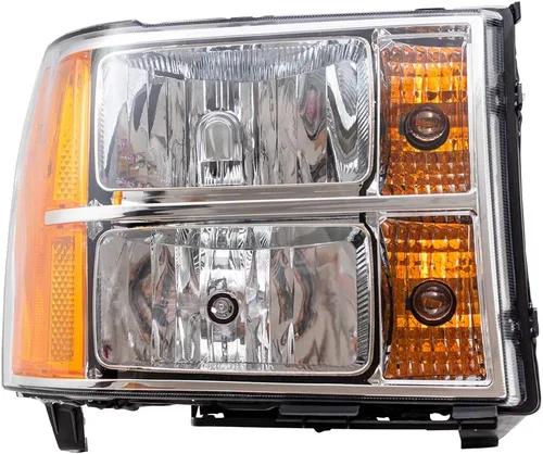 Vista 2 de Brock Faro delantero para Sierra 1500 2007-2013 para Sierra 2500 HD 22853030 derecho GM2503283 2007-2014
