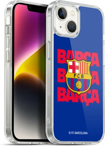 Vista 197 de Head Case Designs Funda de gel suave con licencia oficial del FC Barcelona Barca Crest Graphics [protección de grado militar] compatible con Apple
