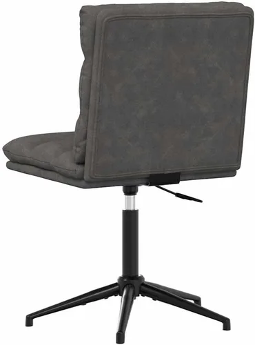 Vista 6 de Adjustable Black Faux Leather Dining Chairs, Modern Kitchen Seating with Height Adjustability, Stain-Resistant, Lightweight Yet Strong Set for