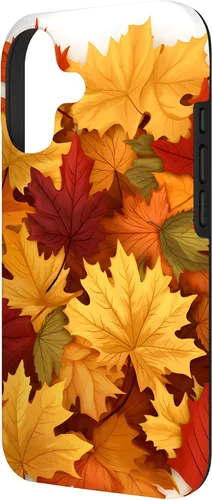 Vista 2 de Fall Foliage Gathering of Autumn Leaves Case for iPhone 17