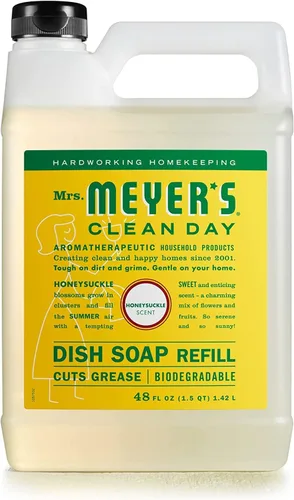 Vista 154 de Mrs. Meyer’s Clean Day - Detergente líquido para platos, aroma a lavanda, botella de 16 oz