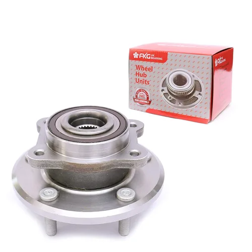 Vista 12 de FKG 513253 Conjunto de buje de cojinete de rueda delantera para A3 TT (Quattro), VW Tiguan Passat Jetta Golf CC EOS Beetle, brida de 4 pernos