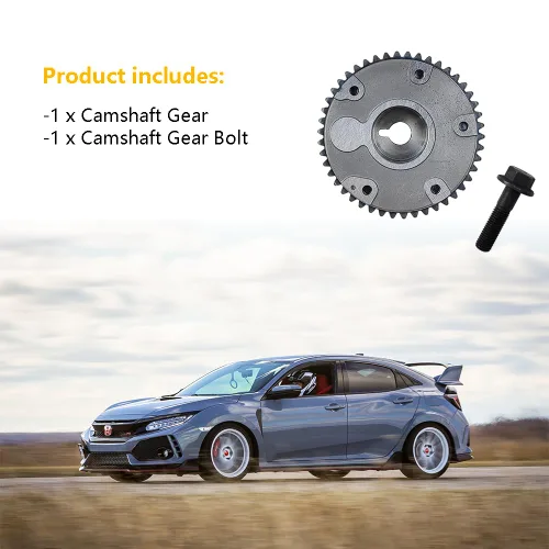 Vista 4 de Distribución de la válvula variable del motor (VVT) Engranaje del piñón Phaser del árbol de levas Apto para Honda 2008-2012 Accord, 2012-2014