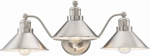 Vista 14 de Kira Home Welton - Aplique de pared industrial moderno de granja de 11 pulgadas para baño