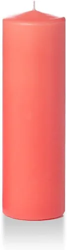 Vista 7 de Yummi - Velas redondas de pilar blancas de 3 pulgadas x 4 pulgadas, 3 por paquete