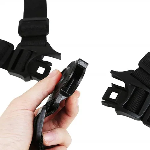 Vista 4 de Cinturón de seguridad de 5 puntos para cochecito, cochecito, cochecito, protección segura, correas ajustables para silla alta para bebé, cinturón