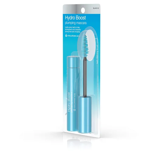 Vista 10 de Neutrogena Hydro Boost - Máscara de pestañas enriquecida con ácido hialurónico hidratante, vitamina E y queratina para pestañas secas o quebradizas