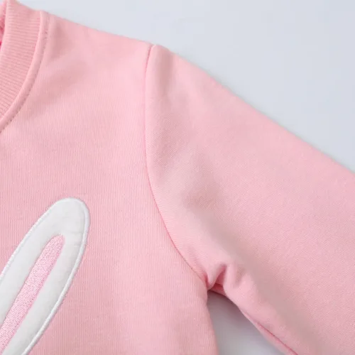Vista 56 de Sudaderas para niñas pequeñas, cuello redondo, sin botones, de manga larga, para invierno, casual, ropa 2T-7T, Dinosaurio