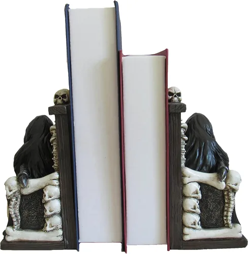 Vista 6 de World of Wonders The Last Chapter Reaper - Soporte decorativo para libros para estantes