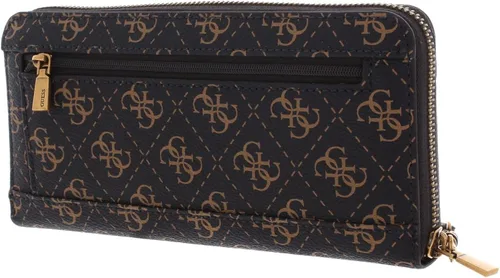 Vista 4 de GUESS Cartera grande con cremallera con logotipo de Nell