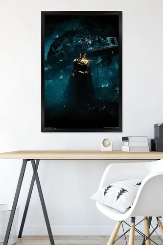 Vista 6 de Trends International DC Comics VIdeo Game - Injustice: Gods Among Us 2 - Póster de pared de Superman Key Art, 22.375 x 34 pulgadas, versión Versión