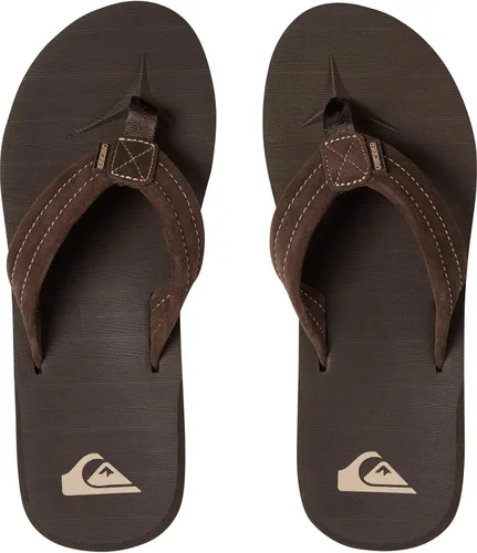Vista 10 de Quiksilver Men's Carver Suede 3 Point Flip Flop Athletic Sandal