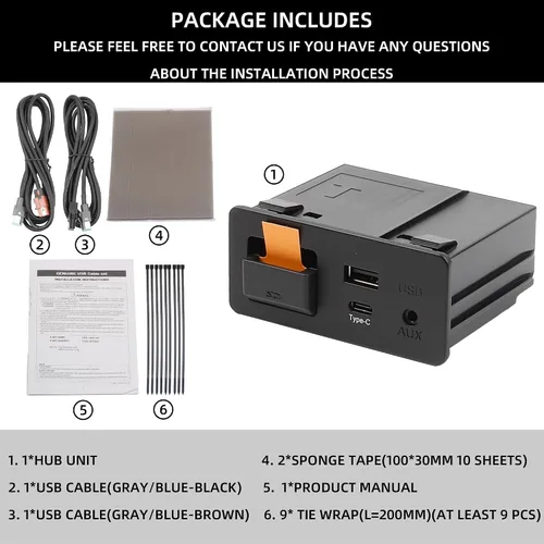Vista 8 de Dasbecan Kit de Retrofit Inalámbrico Tipo-C para Mazda Apple Carplay y Android Auto Compatible con Mazda 2/3/6/CX3/CX5/CX9/MX5 2015-2020, Adaptador