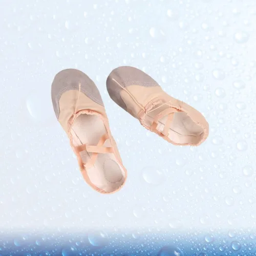 Vista 9 de ONDIAN CHUNCIN - Ballet Dancing Shoes Ballet Slippers Pilates Shoes Yoga Shoes Dance Gymnastics Shoes for Dancer Children Adults Size 26