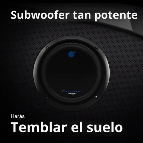 Vista 4 de Subwoofer de doble bobina de voz Planet Audio AC15D 15 pulgadas 2100 W., 8 pulgadas, 8 pulgadas, Negro