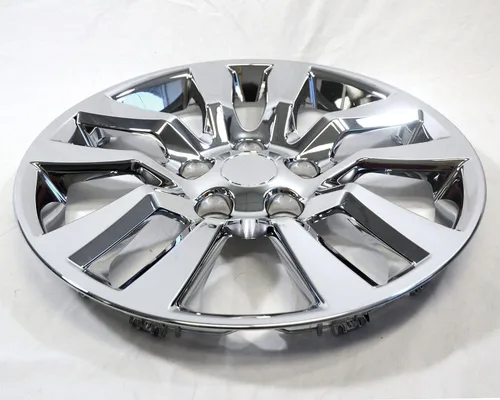 Vista 4 de Juego de 4 tapacubos cromados a presión de 16" para Altima 2013-2018 Cromo