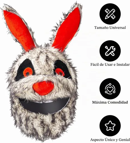 Vista 5 de Motorcycle Helmet Cover, Funny Helmet Decoration, Fun Rides and Gifts(Plush Animal)