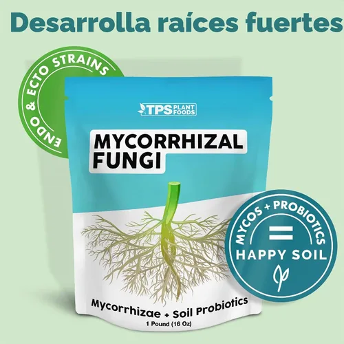 Vista 2 de TPS NUTRIENTS Mycos para trasplante y plantas establecidas (16 onzas)