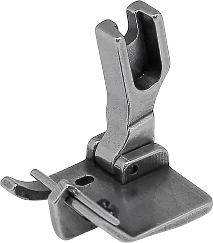 Vista 5 de Guía de borde ajustable Hemmer Foot #T9 Pie multifuncional para máquina de coser industrial de punto de bloqueo