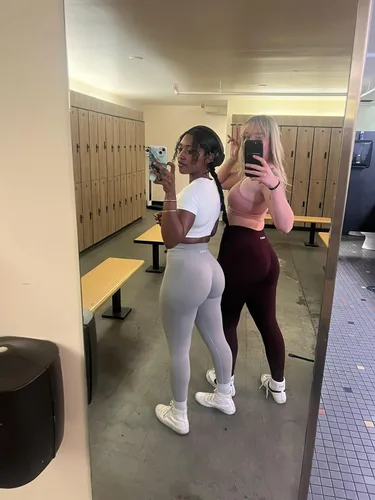 Vista 5 de AUROLA - Leggings de entrenamiento para mujer, diseño sin costuras, con control de abdomen, para gimnasio, acondicionamiento físico, pantalones