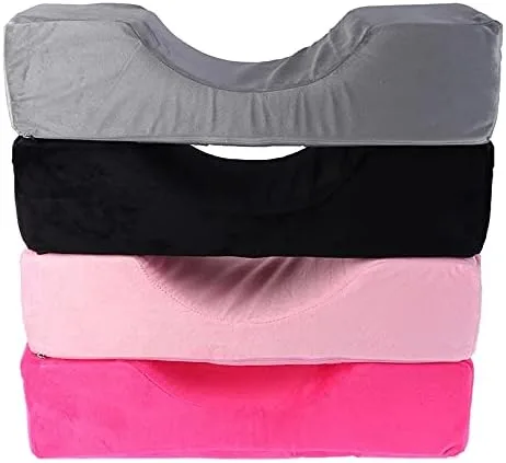Vista 2 de HOKY, Almohada de pestañas Soporte para el cuello Almohada de pestañas de injerto suave Almohada de extensión de pestañas de espuma viscoelástica