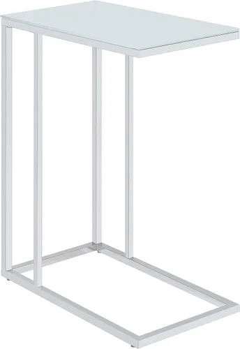 Vista 7 de Coaster Stella 900250 - Mesa auxiliar rectangular para sala de estar, cromada, 10 pulgadas