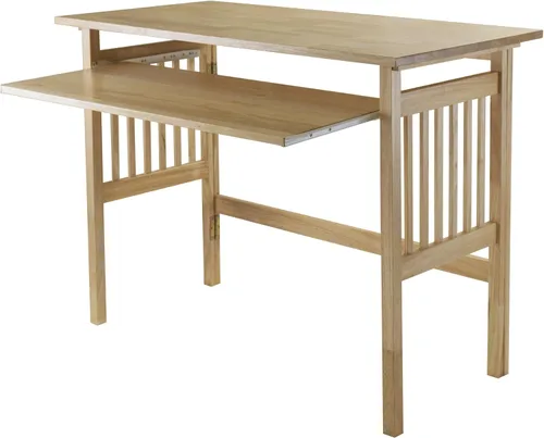 Vista 5 de Escritorio plegable para computadora, madera de haya