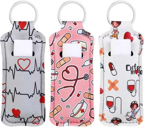 Vista 56 de COOKOOKY Chapstick - Llavero con clip para bálsamo labial