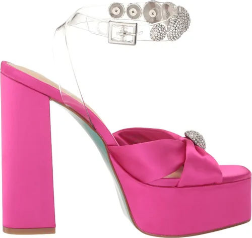 Vista 6 de Betsey Johnson Sandalia de tacón Mason para mujer