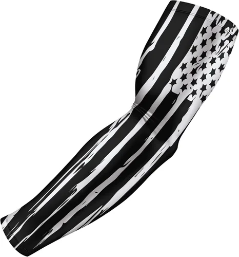 Vista 6 de B-Driven Sports Sleeve Pro-Fit - Manga Patriótica - Estados Unidos, Cuba, México, Israel, Canadá, Venezuela, Rep. Dominicana - Individual