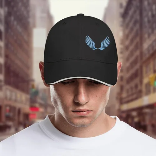 Vista 5 de Dad Hats Angel Wing Trucker Hat for Women Fashion Embroidery Snapback