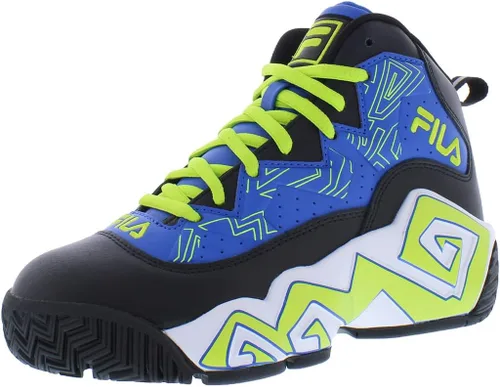 Vista 17 de FILA Hombres Grant Hill 2 Zapatos 008 Negro/Sunny Lime/Castlerock
