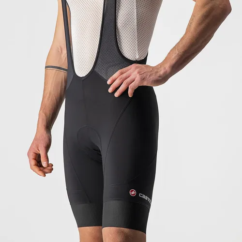 Vista 5 de Castelli Pantalón corto de ciclismo Endurance 3 para ciclismo de carretera y grava, L