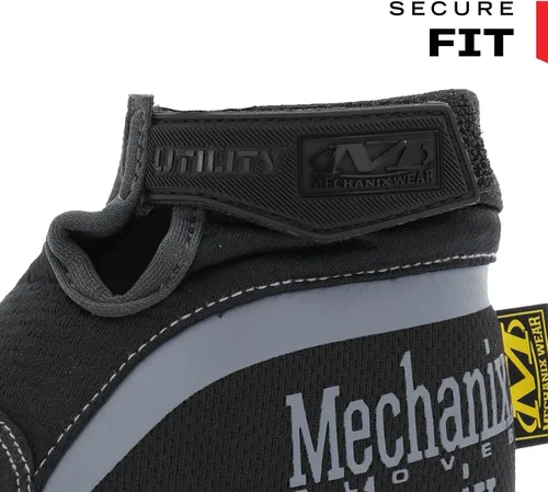 Vista 4 de Mechanix Wear: Guantes de trabajo utilitarios con ajuste seguro, aptos para pantalla táctil, de alta destreza, guantes de cuero sintético para usos