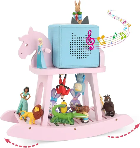 Vista 11 de para Caja Organizadora de Estantería Tonie, para Estante Magnético Tonie, Compatible con Caja Tonie Box 1/2 Reproductor, Figuras de Personajes