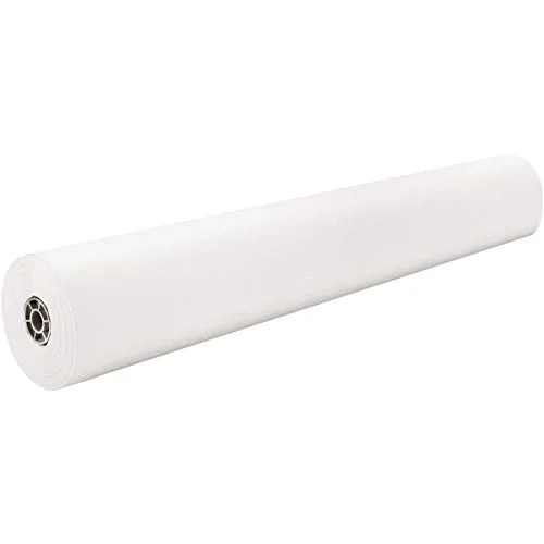 Vista 5 de Pacon ArtKraft - Rollo de papel con doble acabado, 36 pulgadas x 1,000 pies (blanco, 1 rollo)