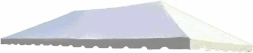 Vista 5 de Party Tents Direct - Toldo de vinilo de PVC de repuesto de 20 x 20 pies Blanco