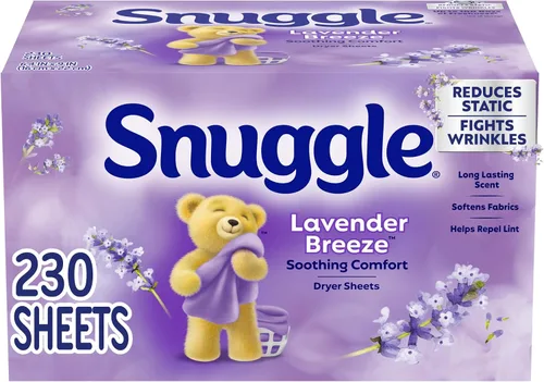 Vista 11 de Snuggle Hojas de secadora suavizantes de tela, brillo azul, 230