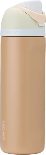 Vista 62 de Owala FreeSip - Acero inoxidable - 32 oz - Morado/Azul (pistas de esquí de los años 80)