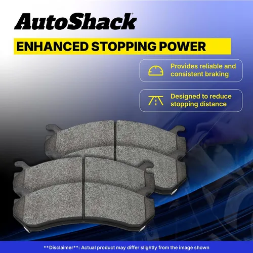 Vista 5 de AutoShack Juego de pastillas de freno de cerámica traseras para Hyundai y Kia, Elantra 2007-2010 Sonata 1999-2008 Sportage 2005-2010 Santa Fe